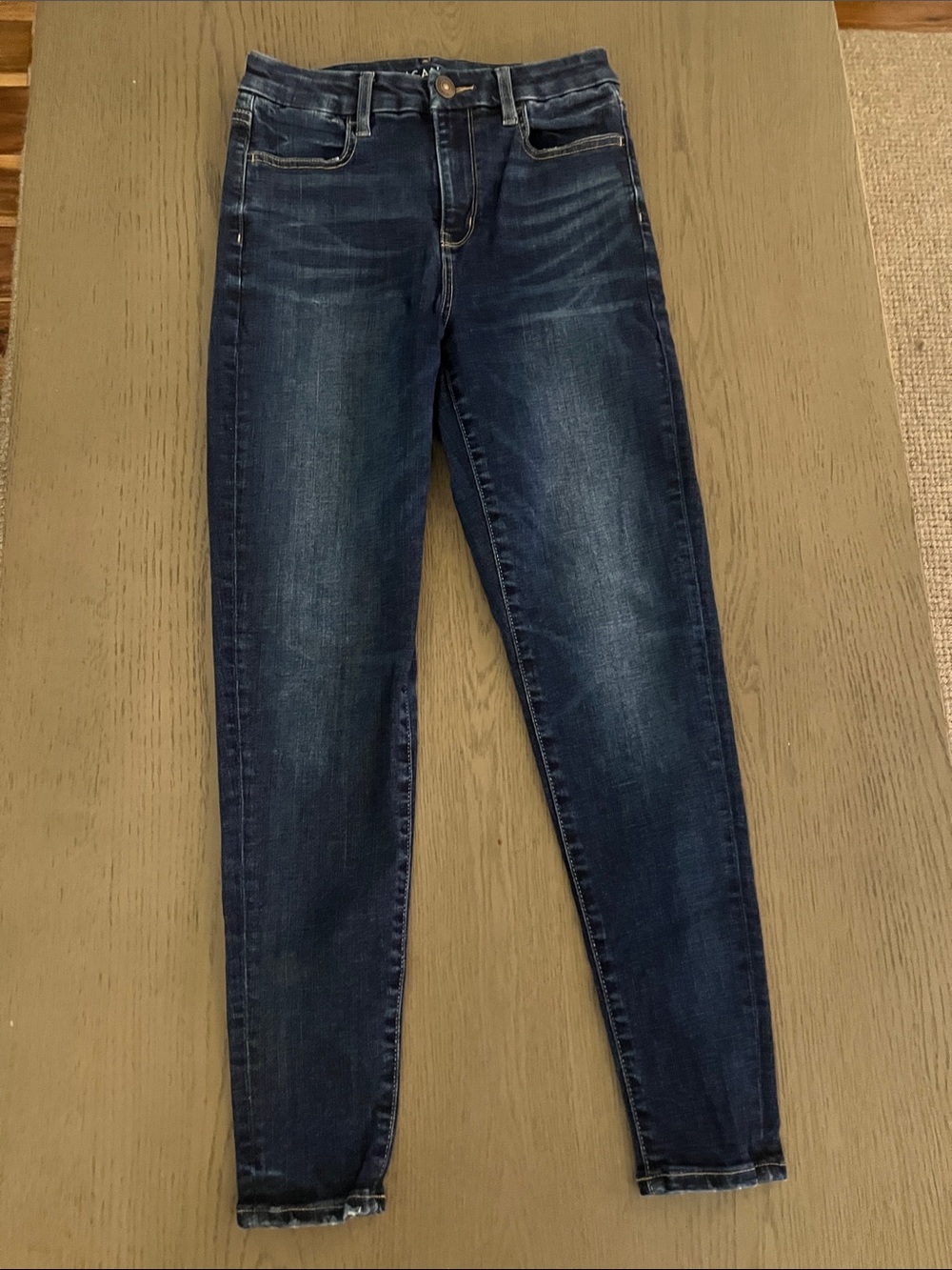 American Eagle Outfitters Indigo Wash Skinny Jeans
